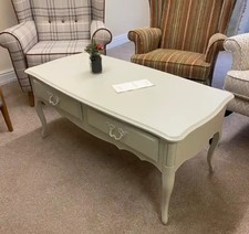 Laura Ashley Provencale Coffee Table - Dove Grey - Brand New & Perfect