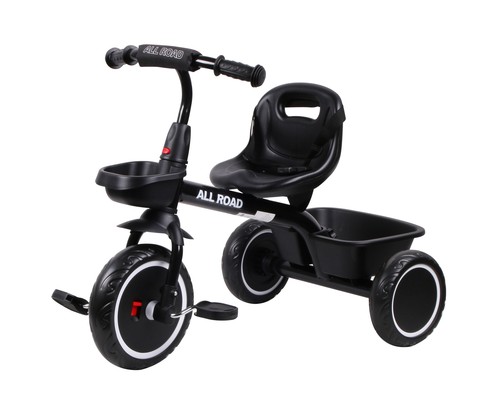 Childs pedal trike black - trike,