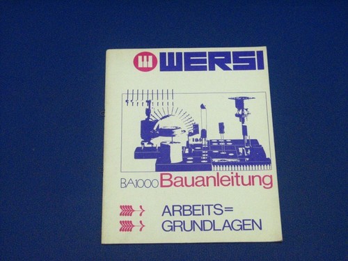 Wersi construction manual - wersi,