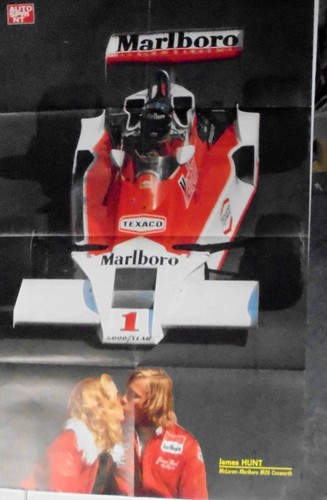 James hunt laren marlboro - marlboro, m
