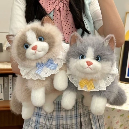 Soft simulation cat plush - cat,