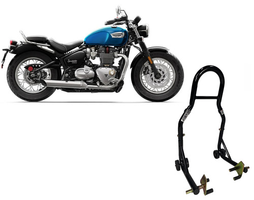 Motorcycle stand front - front, wheel