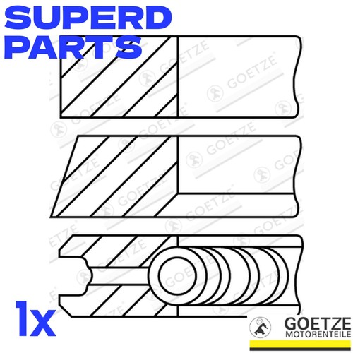 231 piston ring - piston,