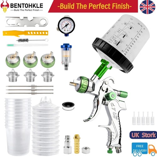Lvlp spray paint gun - spray, kit