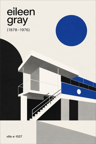 Eileen gray architecture - gray,
