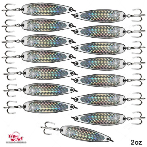 15pcs 2oz fishing spoons - 15pcs,