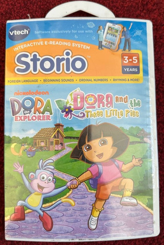 New sealed vtech storio dora - sealed,