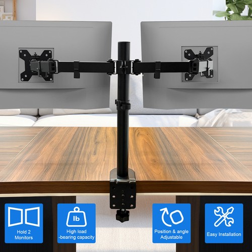 Dual monitor mount double - mount,