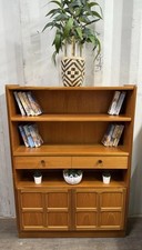 Mid Century Teak Cabinet Book Case By Parker Knoll Nathan Delivery Available
