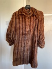 Stunning Real Mink Fur Coat
