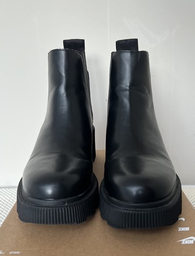 Zara black faux - zara,