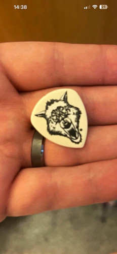 Metallica guitar pick - metallica,