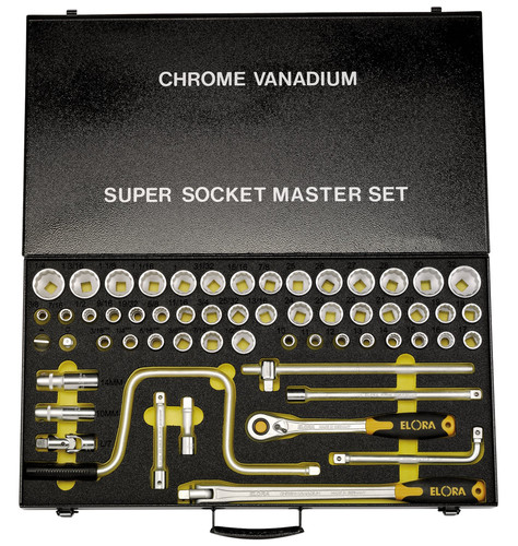 Draper 2sq socket - socket, set