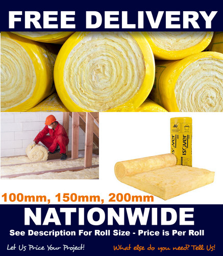 Isover loft roll insulation - loft,