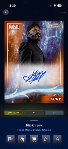Marvel topps digital nick - marvel,