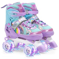 OLYSPM Kids Roller Skates for