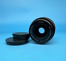 Carl Zeiss Jena Flektogon DDR Red MC 35mm F/2.4 M42 Screw Mount Lens with caps