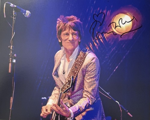 Original signed photo rolling - original,
