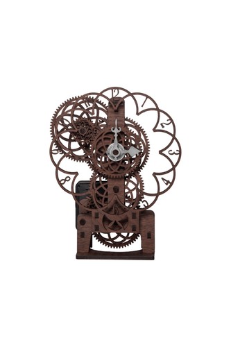 Wooden clock kit - wooden, –