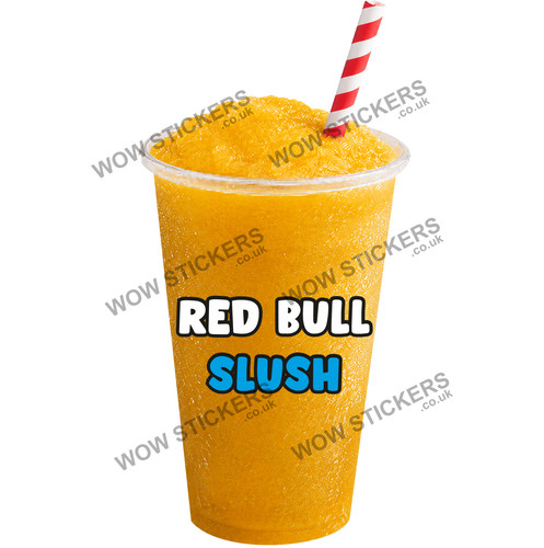 Red bull slush - red,