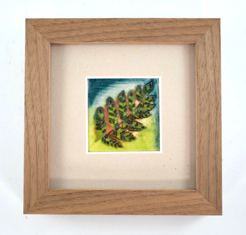 Moorcroft framed fern - moorcroft,