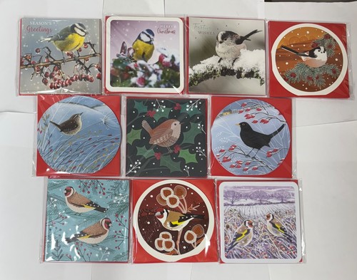 Rspb charity xmas cards - rspb,