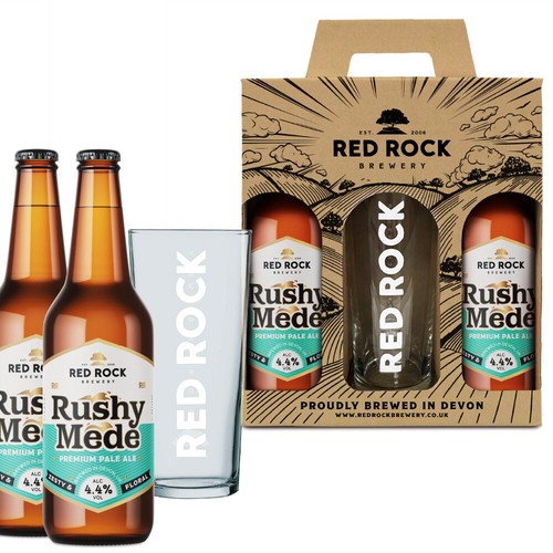 Red rock rushy mede - rock,