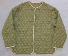 Stone Island mens RARE vintage Olive Green Quilted inside Liner Jacket size XL