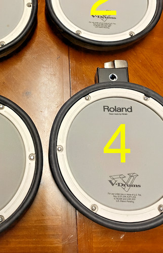 Roland pdx mesh pad dual - mesh,