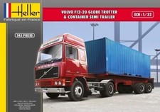 Heller 81702 1:32nd scale  Volvo F12-20 Globe Trotter & Container Semi Trailer