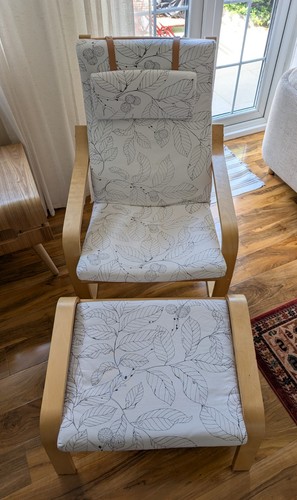 Ikea poang chair and - poang,