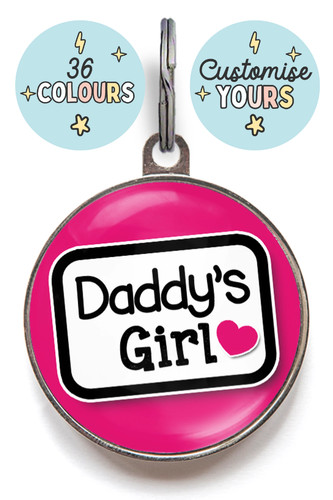 Personalised daddy girl dog - personalised, daddy's