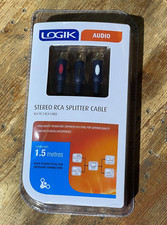 Logik Stereo RCA Splitter