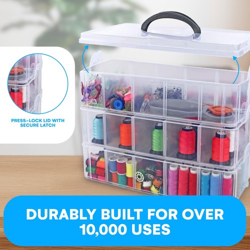 Tier stackable bead - 3-tier,