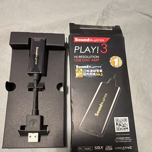 Creative sound blaster play 3 - sound,