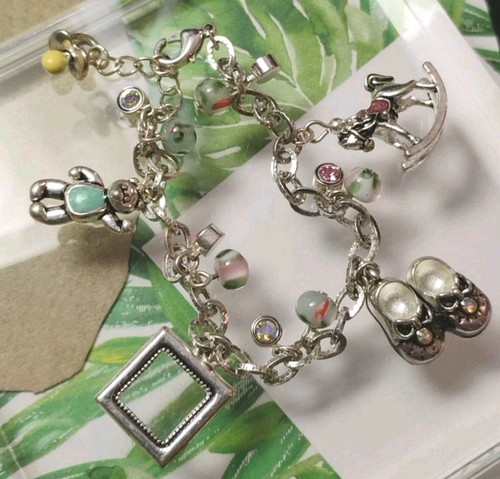 Avon silver tone baby - avon,