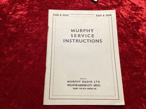 Murphy service manual - murphy,