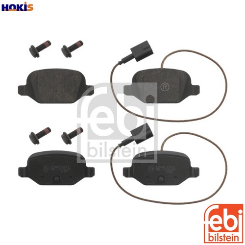 Brake pad set - set, 16856