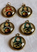 Set Of 5 Rare Vintage Russian
