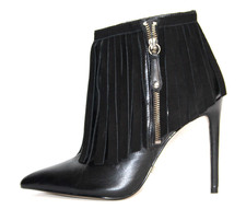 BUFFALO black leather boho