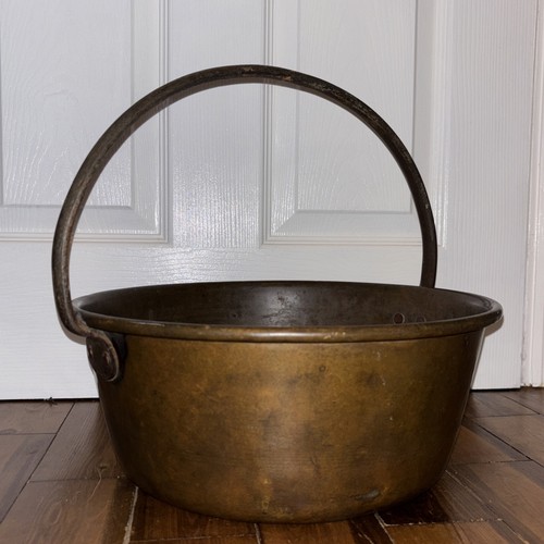 Antique brass jam - jam, large