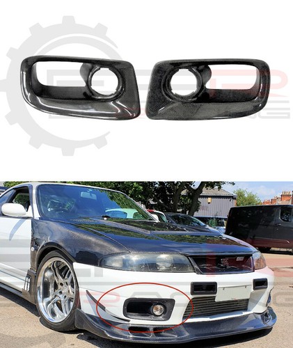 Carbon front bumper indicator - bumper,