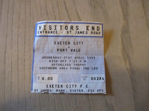 Exeter city port vale - v,