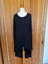Rundholz Long Black Jumper