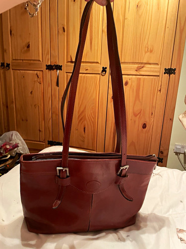 Vera pelle brown leather - leather, tote