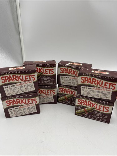 Vintage sparklets lot - 8, new