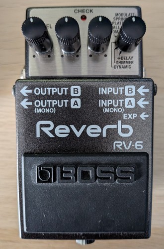Boss reverb electric - boss,