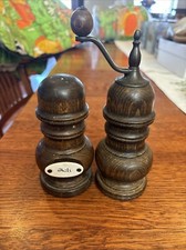Vintage Wood Zassenhaus Salt &