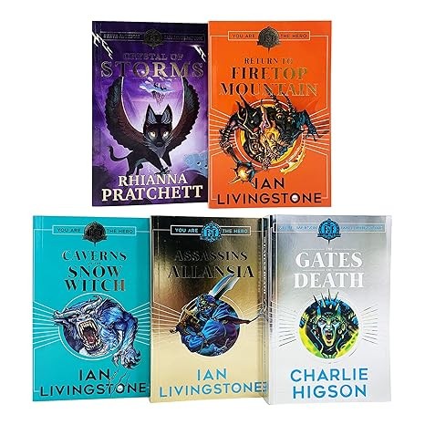 Fighting fantasy rpg - 5, books