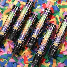6 Pack 12 Inch Confetti Cannon